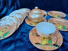 Japanisches Teeservice Konvolut Teller Zuckertopf Tasse