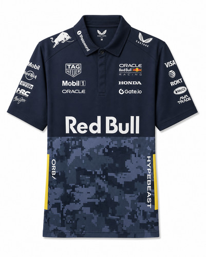 Red bull premium polo - red,
