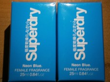 2x Superdry Neon Blue Eau de