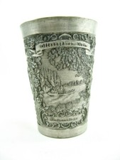 Zinnbecher - Offenbach - Firma Zinn-Becker - 8,5 cm (43)