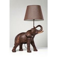 Tischlampe Safari Elefant Tischleuchte Lampe Schreibtischlampe Kare 32775
