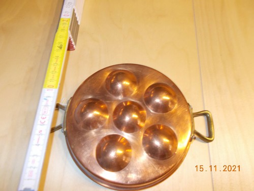 Schnecken pfanne kupfer - schnecken,