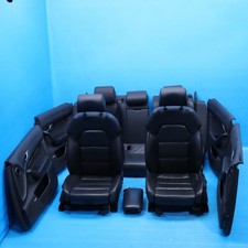 Audi A6 4F C6 Avant Lederausstattung S Line Logo Sportsitze SCHWARZ Original NW3