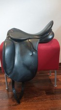 Dressursattel Jorge Canaves schwarz 17,5