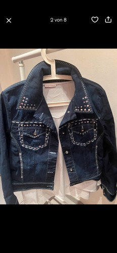 Damen jacke blau jacky xl - blau, o
