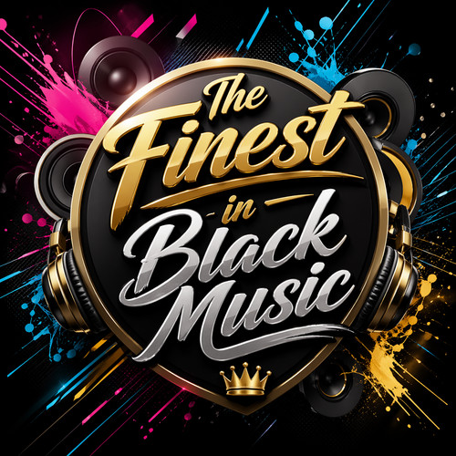Black music vinyls - black,