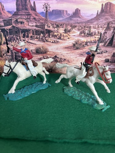Vintage timpo toys cowboys aus - timpo,