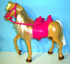 %***Großes Barbie Pferd,Tawny mit Doppelsattel für Barbie und ihre Schwestern**%
