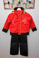 Marine Pool Jacke + Hose Junior 116 für Segeln,Regen,Wetterschutz
