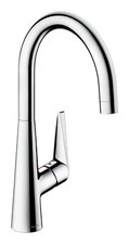 hansgrohe Einhebel-Spültisch-Armatur-Batterie Talis S M51 Niederdruck, 72812000