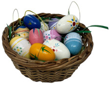 Vintage Set - Korb mit Holz