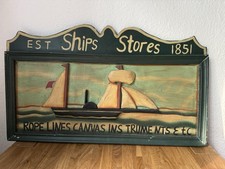 Antikes Bild Relief aus Holz