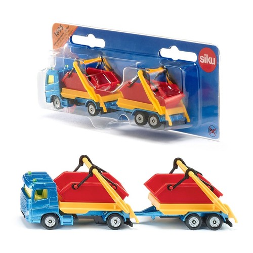 Siku 1695 lkw mit absetzmulde - siku,