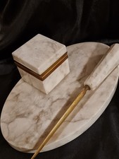 Schreibtischset Marmor