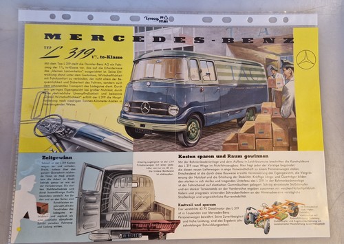 Mercedes kastenwagen typ 319 - l,