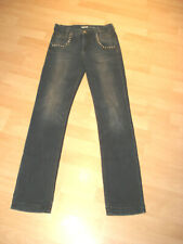 JOKER DAMEN STRETCH JEANS GR W28/L33 BLAU BUNDWEITE 34 CM 1-F INNENBL. 81 CM