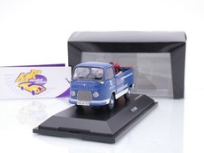 Schuco 03287 # Ford FK 1000 Pritsche NSU Max Motorrad 1965 " Kundendienst " 1:43