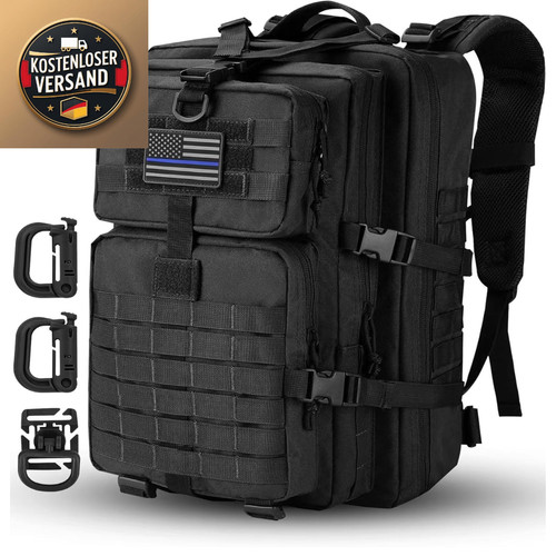 Tactical rucksack 40l molle - rucksack,