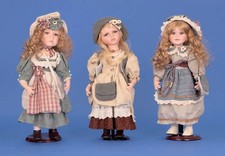 Puppe Mädchen mit Zertifikat