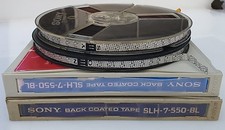 2 St. Sony Spulen mit Tonband