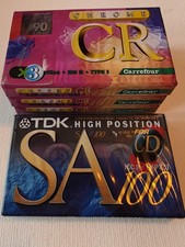 Musikkassette leer - musikkassette, •