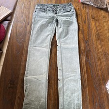 Cipo Baxx Jeans Damen W28 L32 Grün Farbverlauf CBW-560