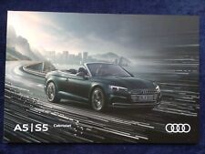 AUDI A5 S5 Cabrio Cabriolet Prospekt 11.2016