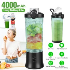 Portable Mixer Blender Smoothie Maker 600ml Elektrisch Mini Standmixer Entsafter
