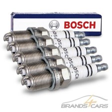 5x BOSCH ZÜNDKERZE
