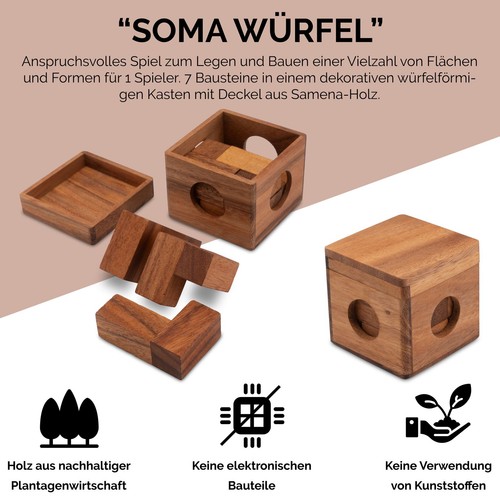Soma würfel 3d - gr. l, –