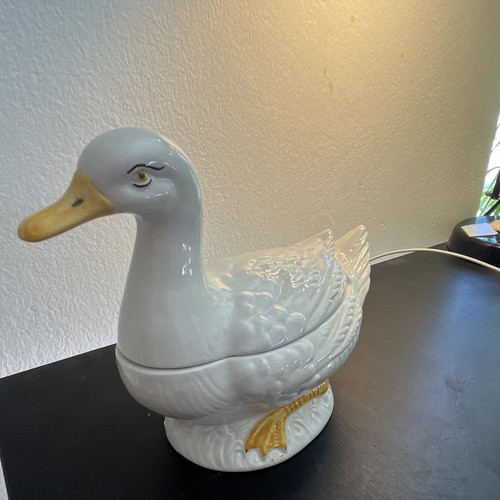 Vintage enten terrine - enten-terrine, /