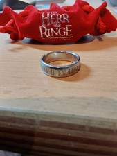 Herr Der Ringe - Zwergen Ring, Edelstahl, Lasergravur