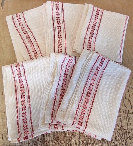 Schöne alte halb - 6, leinen