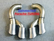 orig. Porsche 957 Cayenne Turbo Doppelendrohre Endrohre / double Tail Pipe