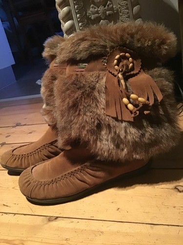 Indianerstiefel braunes