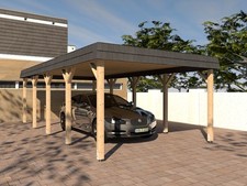 Carport Walmdach ASSEN X