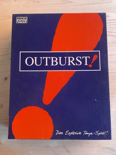 Outburst das tempo spiel - outburst,, tempo-spiel