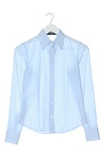 PATRIC ARAMI Langarmhemd Damen Hemd Gr. DE 36 blau Business-Look