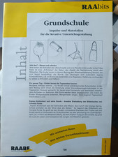 RAAbits Unterrichtsmaterial Grundschule kreative Unterrichtsgestaltung Nov. 2007