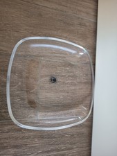 Glasschale Glasteller eckig