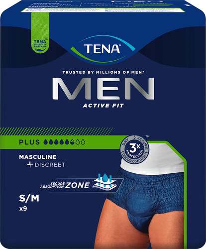 10x tena men - men, inkontinenz