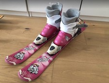 Kinder Ski Mit Skischuhe 17,5