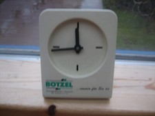 Uhr, Standgerät, Werbegeschenk, ohne Sekundenzeiger, ohne Wecker, Batterie inkl.