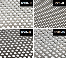 Lochbleche Stahl Blank, 1,0mm - 2,0mm, Stahl Größe zur Wahl