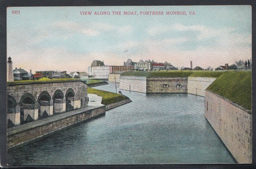 America postcard view along - -,
