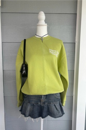 Neon lime strickpullover - lime,