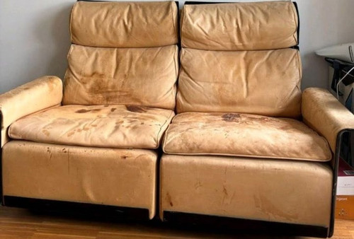 Vitsoe sitzer leder sofa - leder,