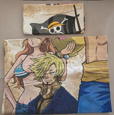 One Piece Piraten Anime Manga Bettwäsche 2 tlg., 135x200 cm