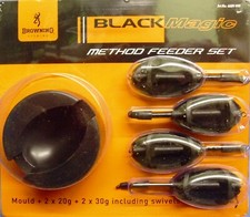 Browning Black Magic Method Feeder Set Je 2 Futterkörbe 20gr./30gr. Feeder-Mould