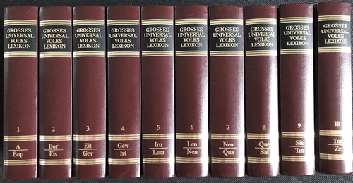Grosses universal volkslexikon - grosses,